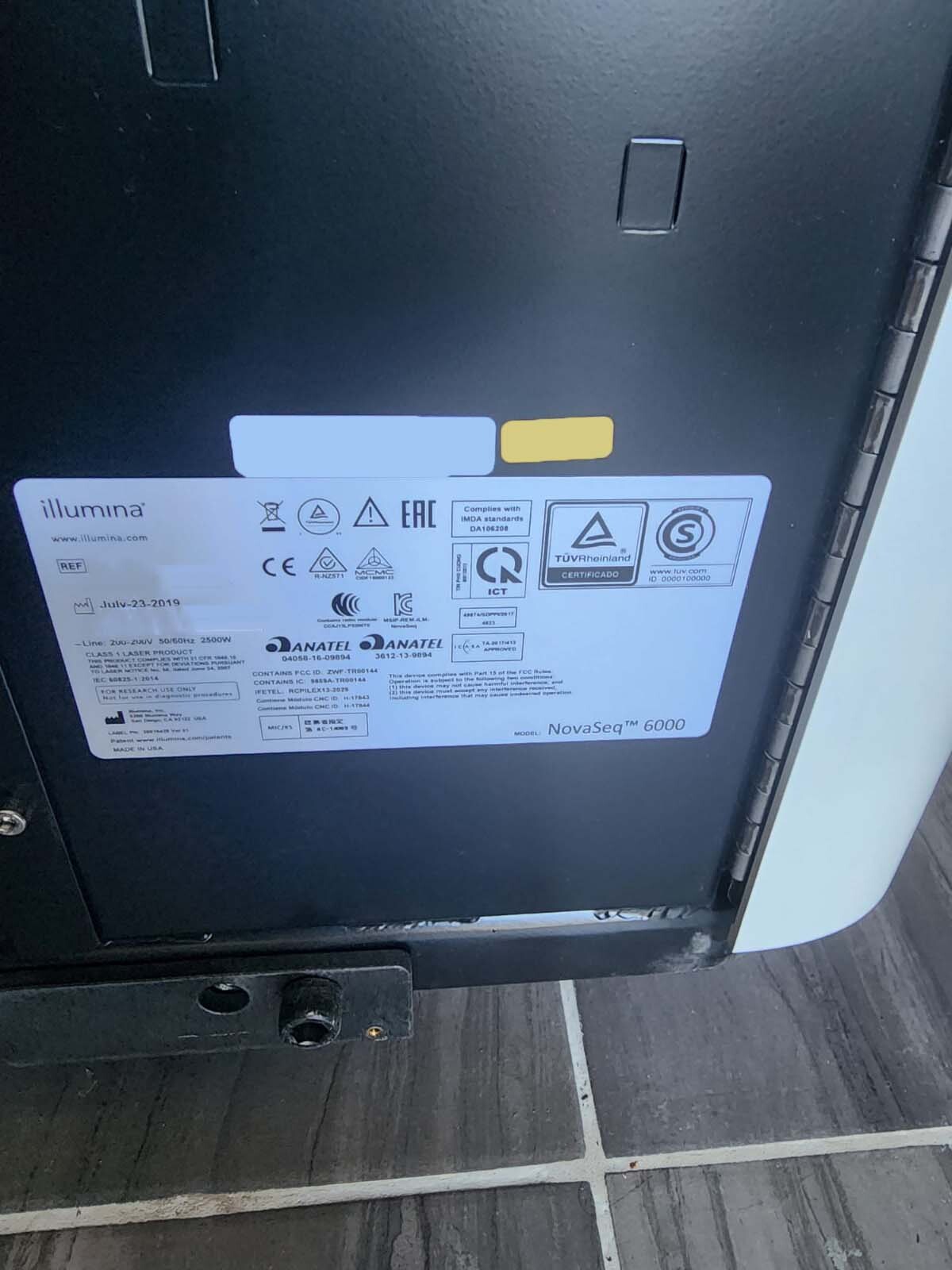 Photo Utilisé ILLUMINA NovaSeq 6000 À vendre
