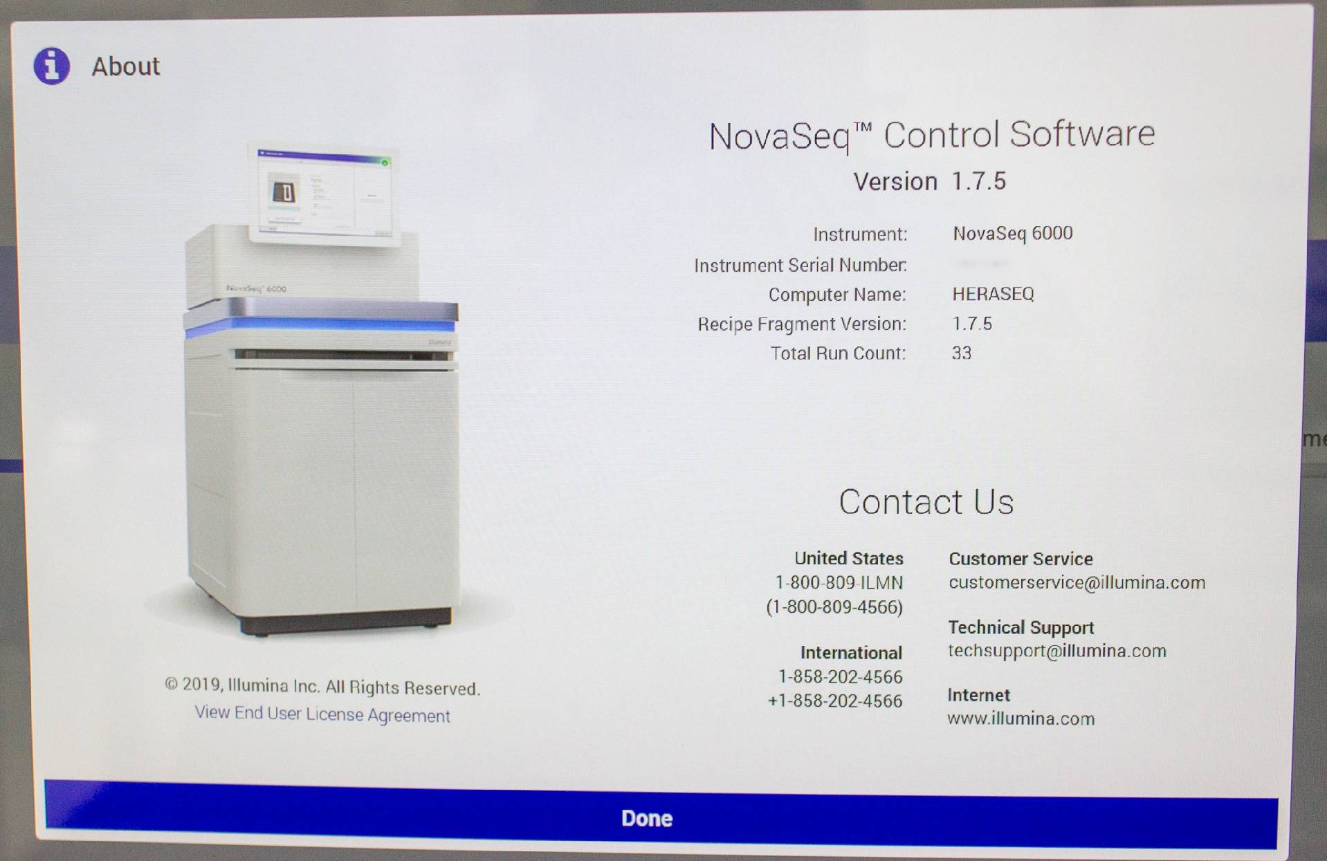 Foto Verwendet ILLUMINA NovaSeq 6000 Zum Verkauf