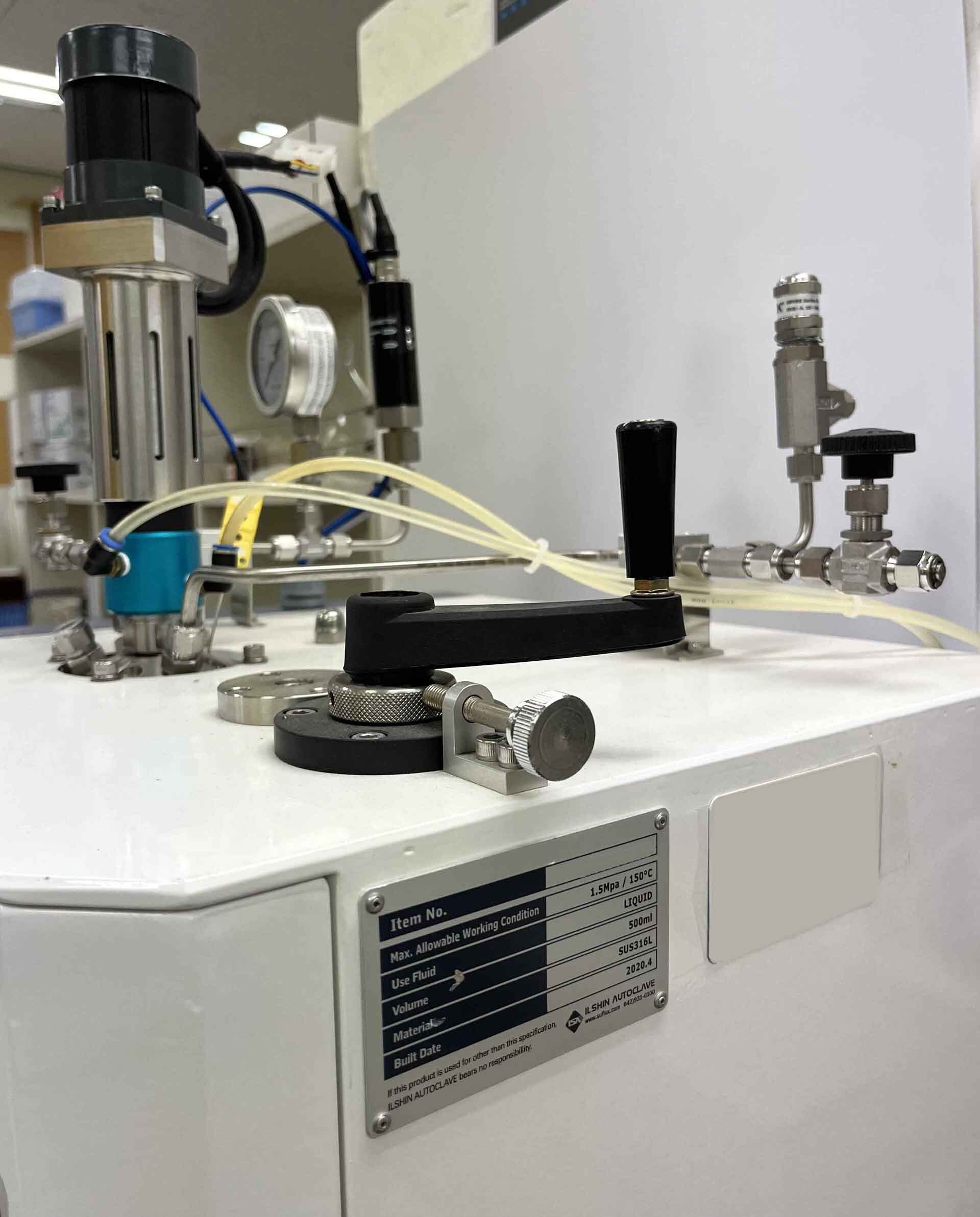 Foto Verwendet ILSHIN AUTOCLAVE SUS316L Zum Verkauf