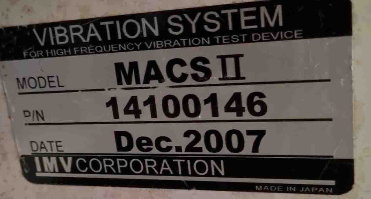 Photo Used IMV MACS II For Sale