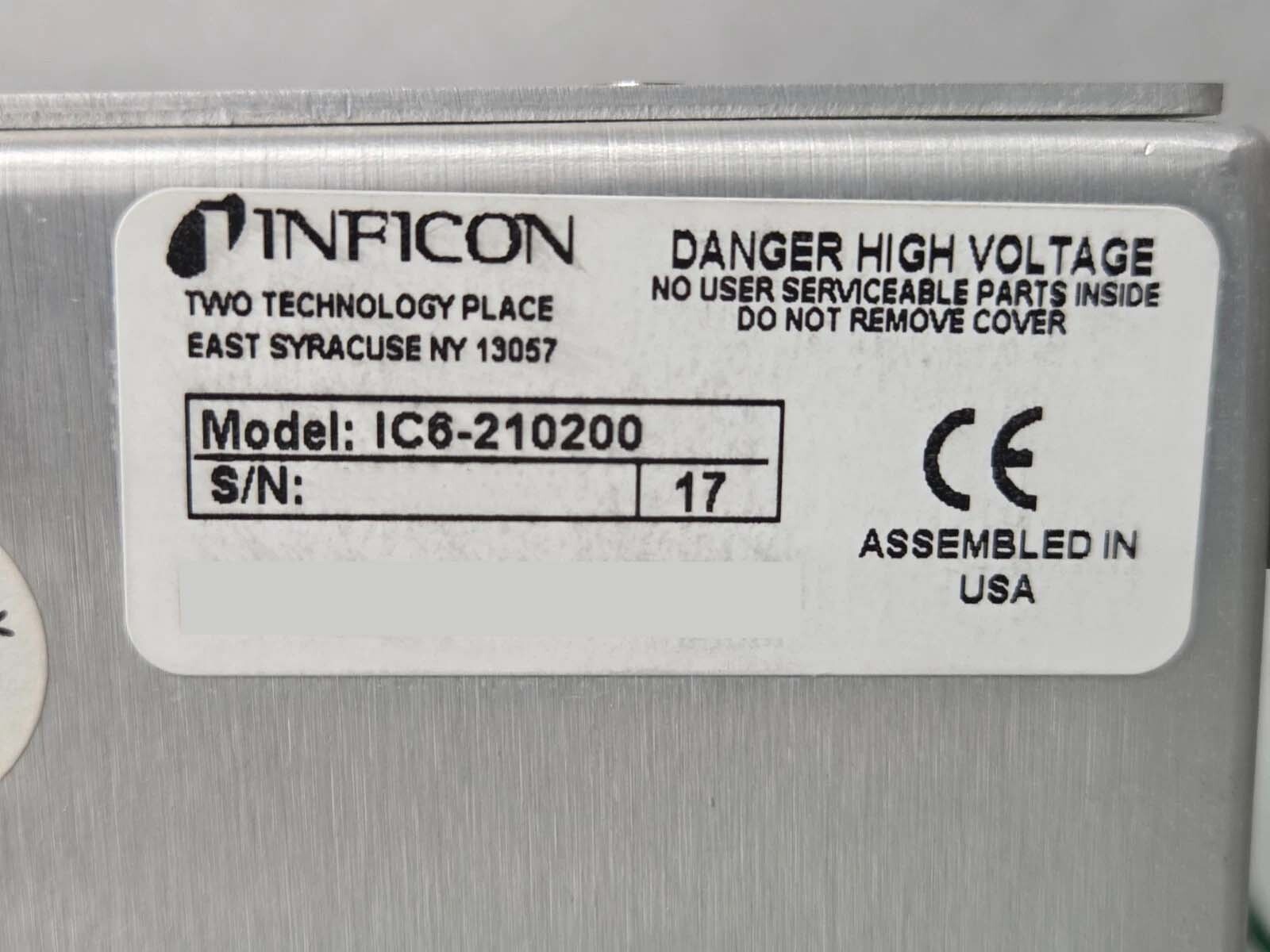 Foto Verwendet INFICON IC6-210200 Zum Verkauf