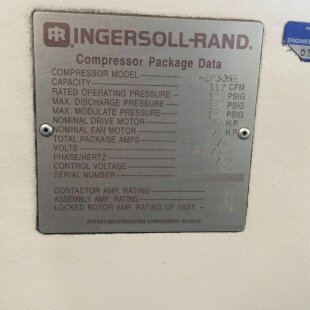 INGERSOLL RAND SSR-EP30SE #9148009