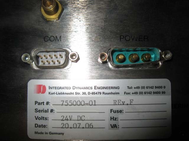 图为 已使用的 INTEGRATED DYNAMICS ENGINEERING SPA-300 待售