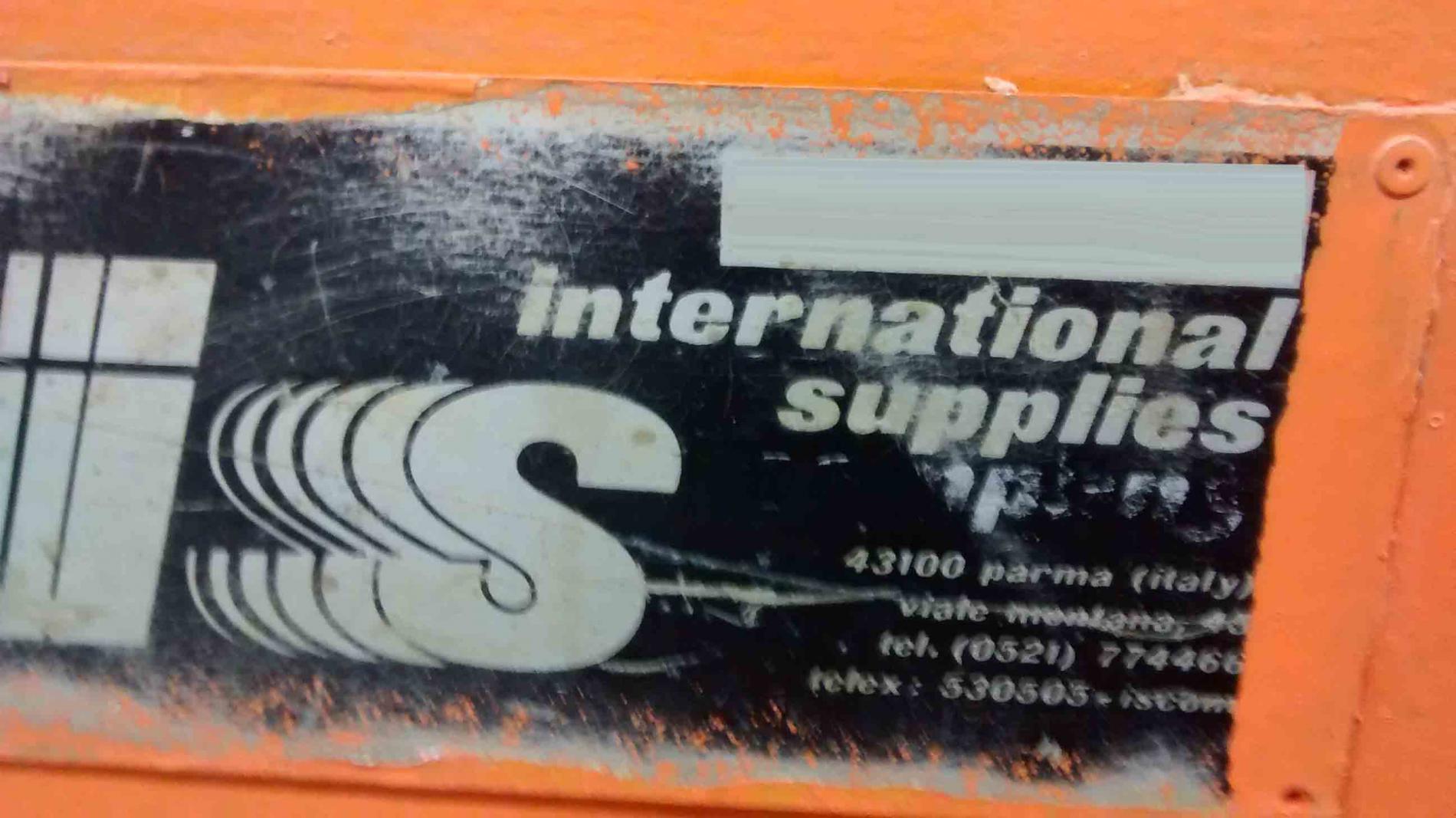 Photo Used INTERNATIONAL SUPPLIES / IS 4B For Sale