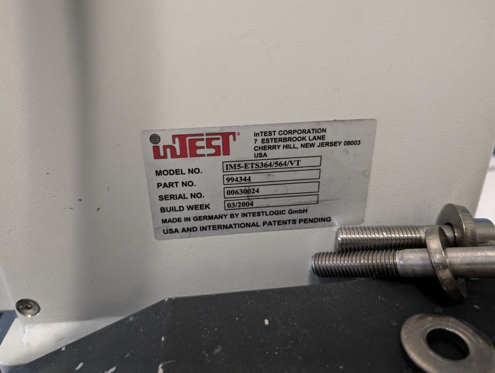 사진 사용됨 INTEST M 500 판매용