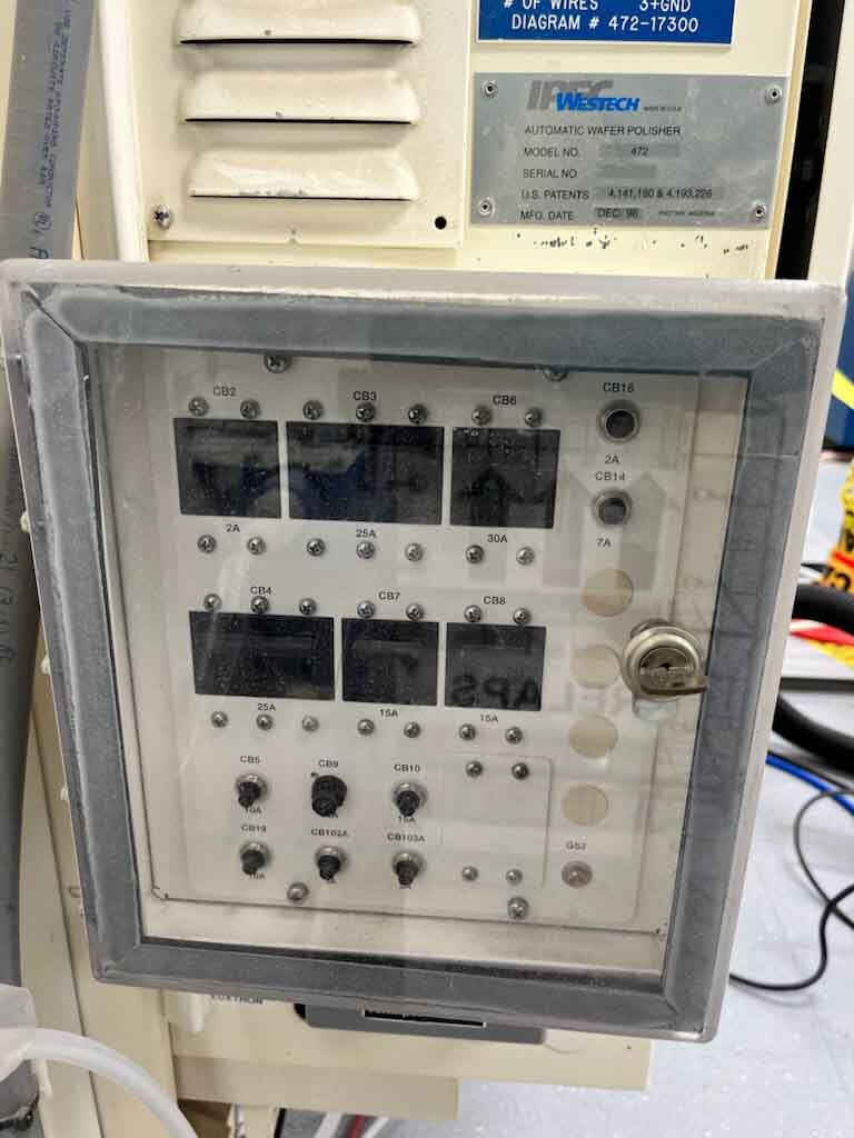 Photo Used IPEC / WESTECH / SPEEDFAM Avanti 472 For Sale