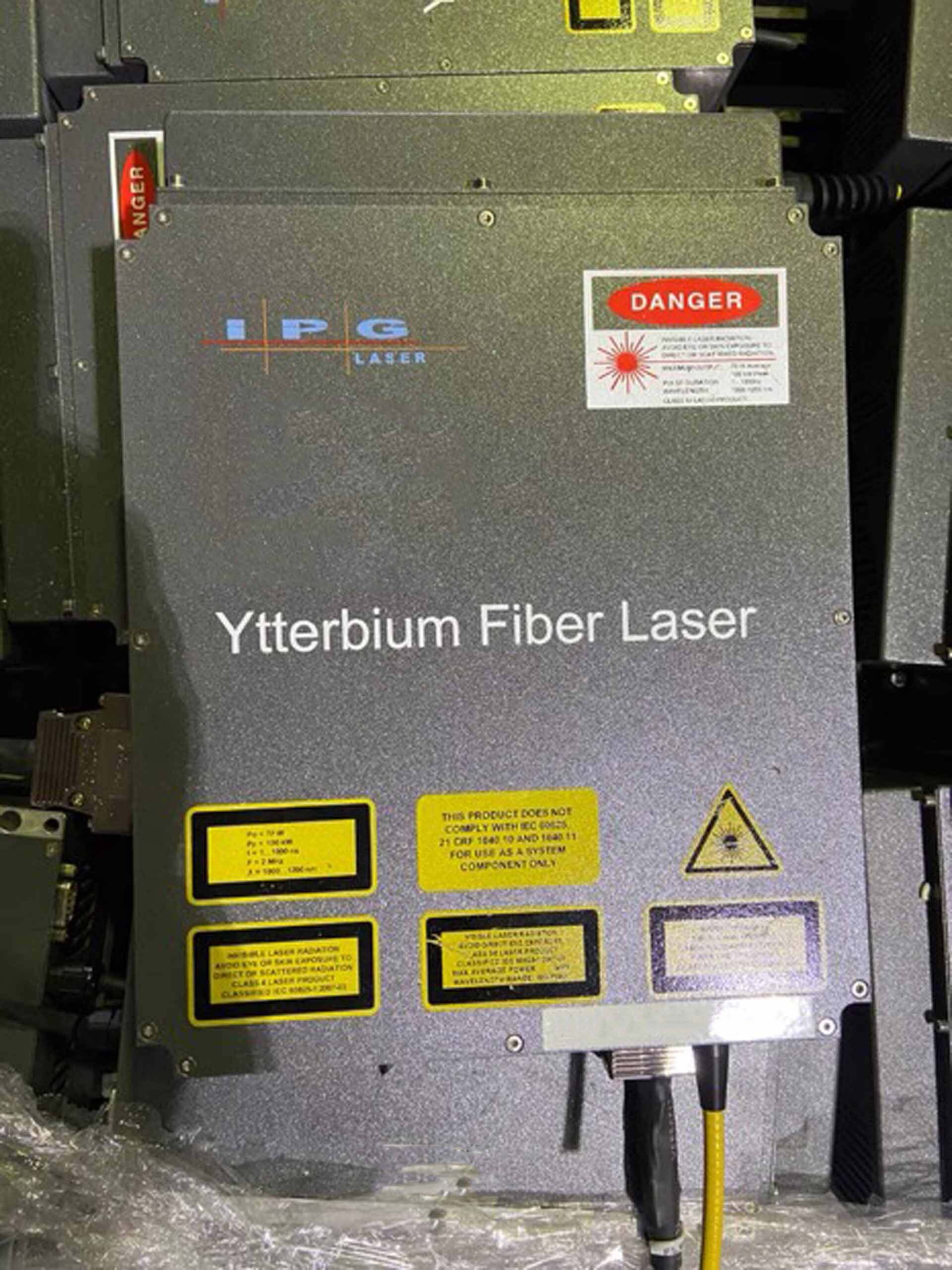图为 已使用的 IPG PHOTONICS Lot of ytterbium fiber laser 待售