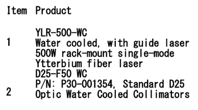 Foto Verwendet IPG PHOTONICS YLR-500-WC Zum Verkauf