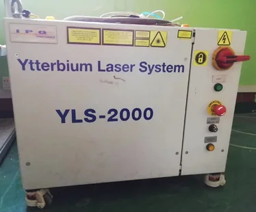 IPG PHOTONICS YLS-2000 W レーザー はセール価格 #9363685 IPG PHOTONICS YLS-2000 W レーザー はセール価格 #9363685