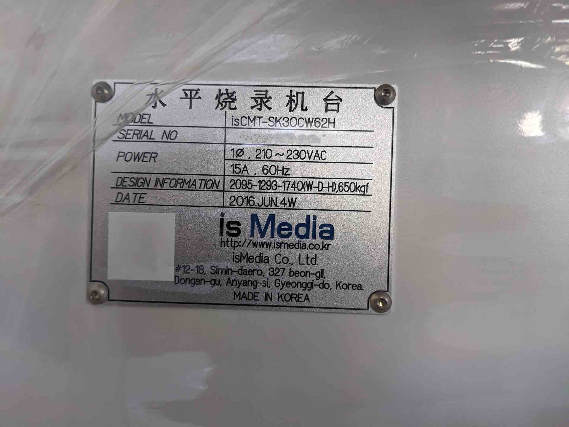 Photo Used ISMEDIA isCMT-SK30CW62H For Sale
