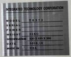 Photo Used ITC / INTEGRATED TECHNOLOGY CORPORATION T6372 For Sale