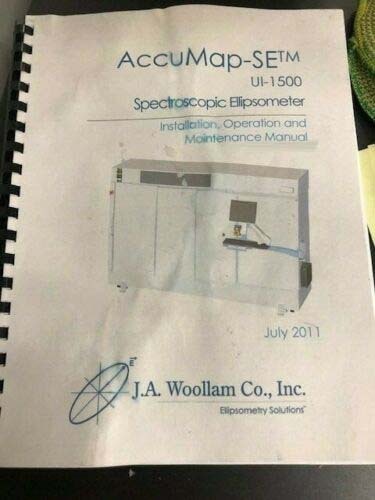 图为 已使用的 J.A. WOOLLAM AccuMap SE UI-1500 待售