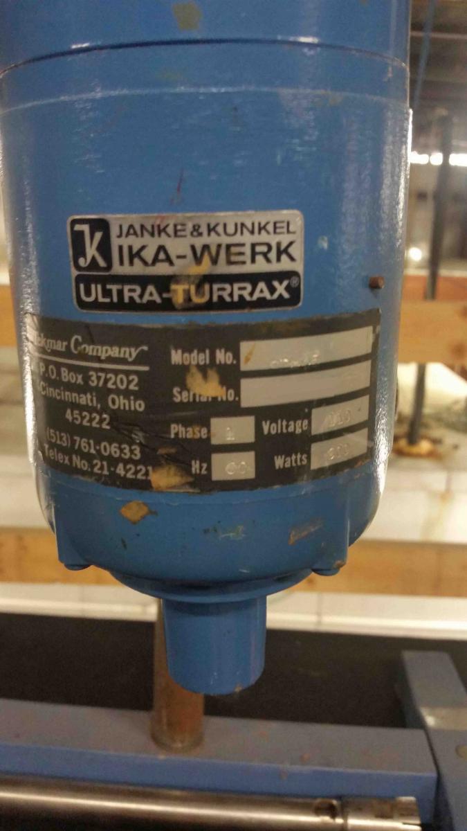 フォト（写真） 使用される JANKE KUNKEL IKA WERK SD-45 販売のために