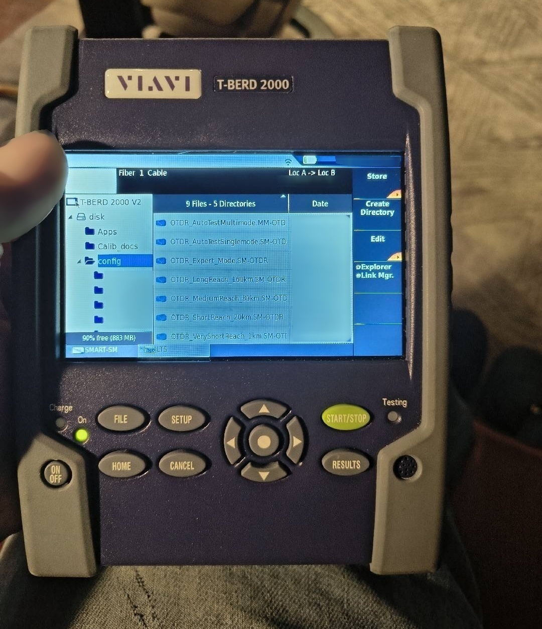 Foto Verwendet JDSU / VIAVI MTS / T‑Berd 2000 Zum Verkauf