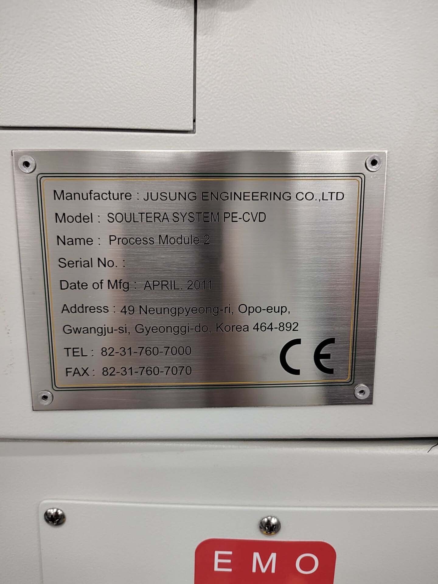 圖為 已使用的 JEL / JUSUNG PECVD Module for Solutera 待售