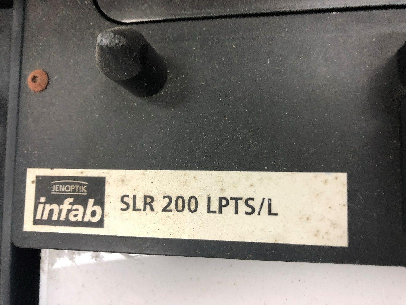 Photo Used JENOPTIK INFAB SLR 200 LPTS/L For Sale