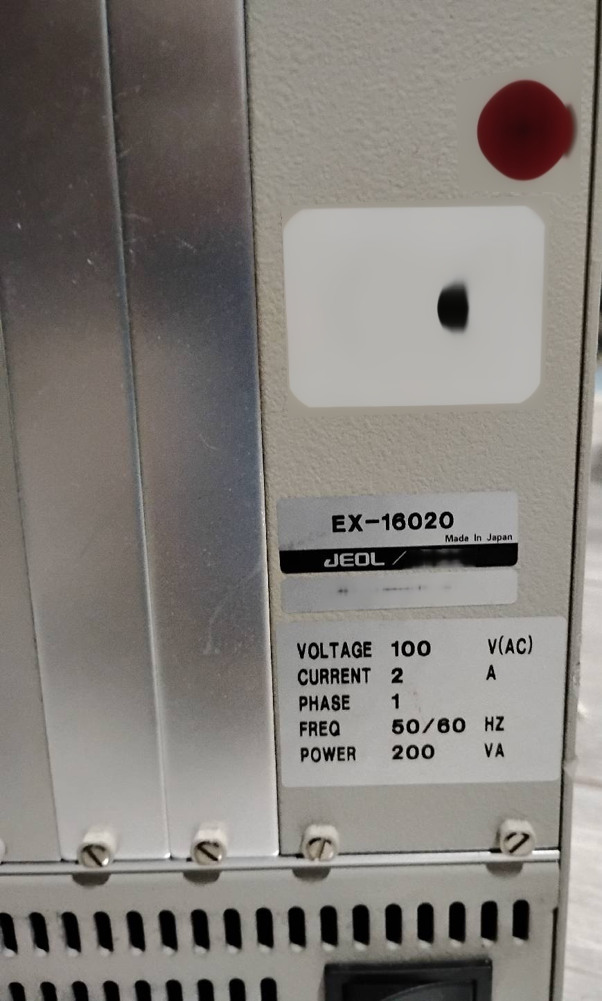 사진 사용됨 JEOL EX-16020 판매용
