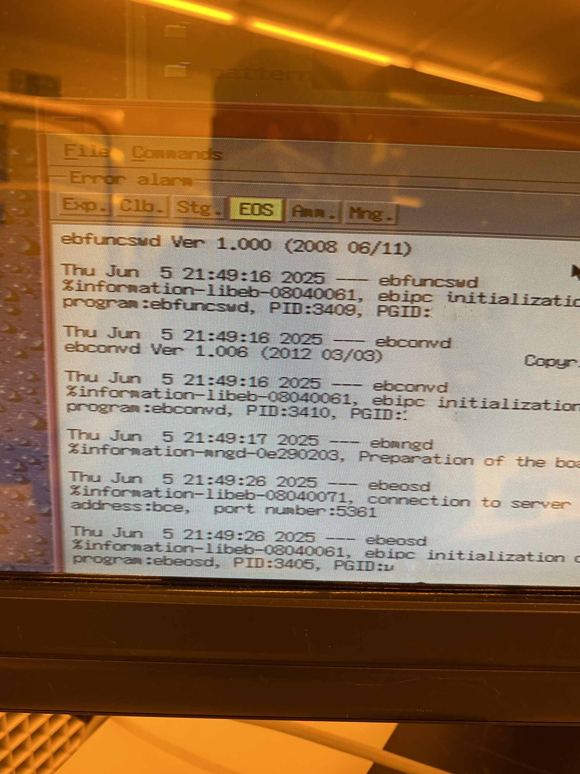 Foto Verwendet JEOL JBX-5500FS Zum Verkauf