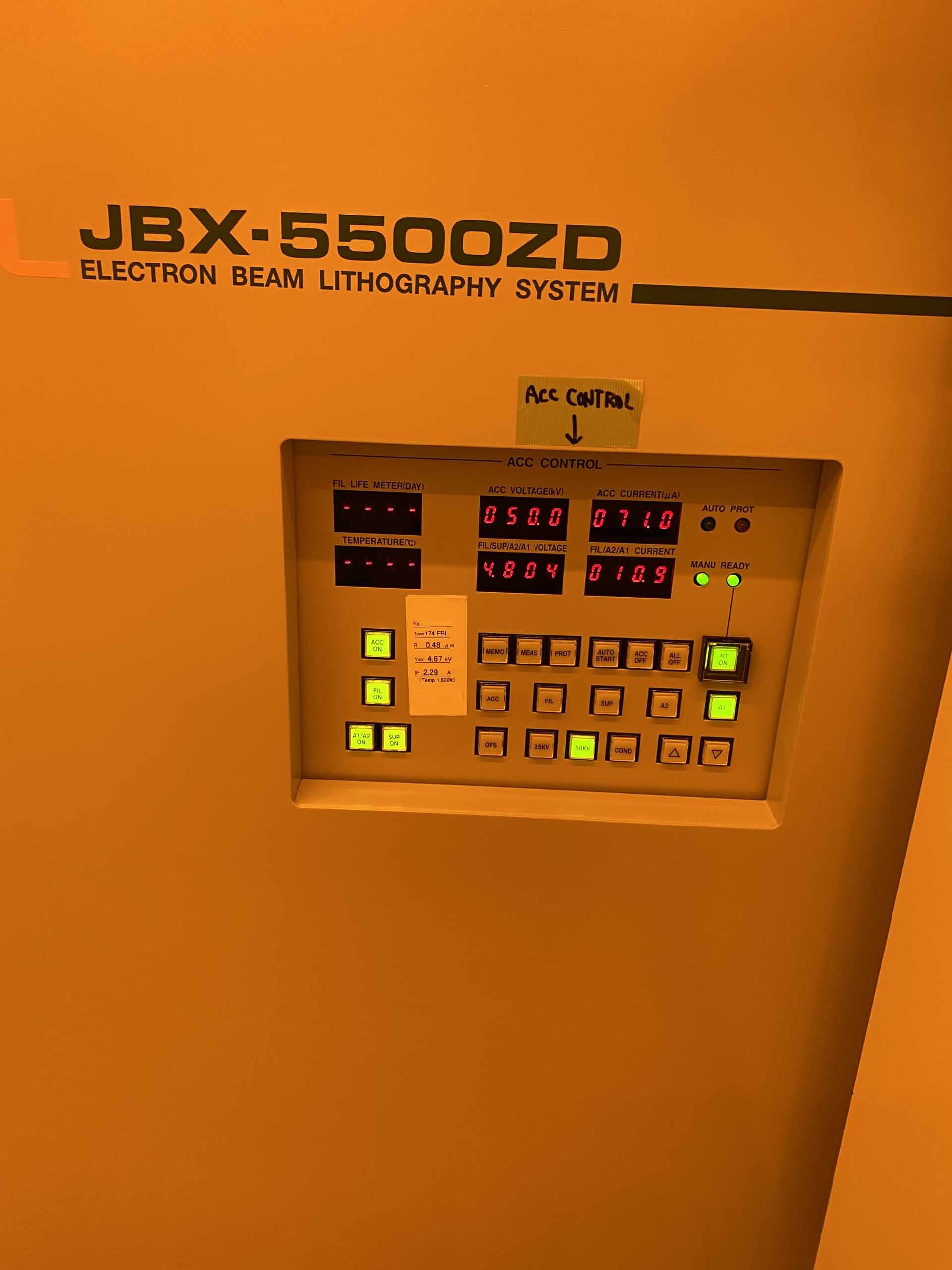 Foto Verwendet JEOL JBX-5500FS Zum Verkauf