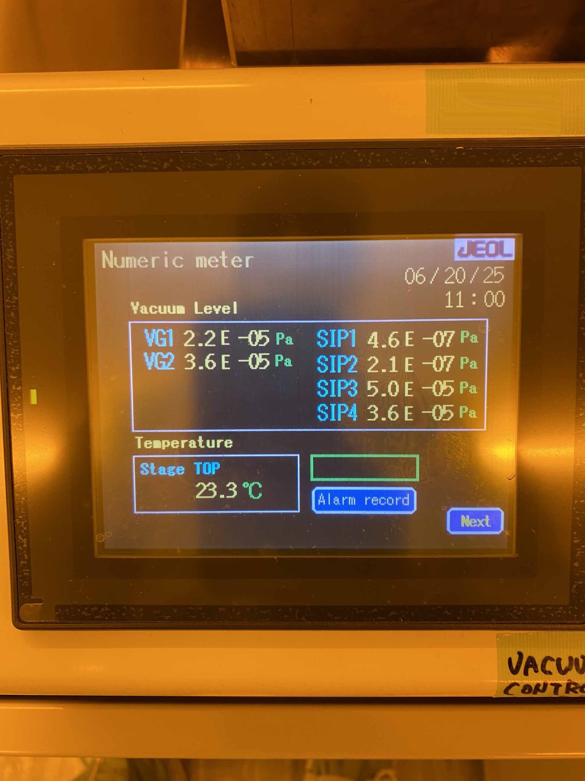 Foto Verwendet JEOL JBX-5500FS Zum Verkauf