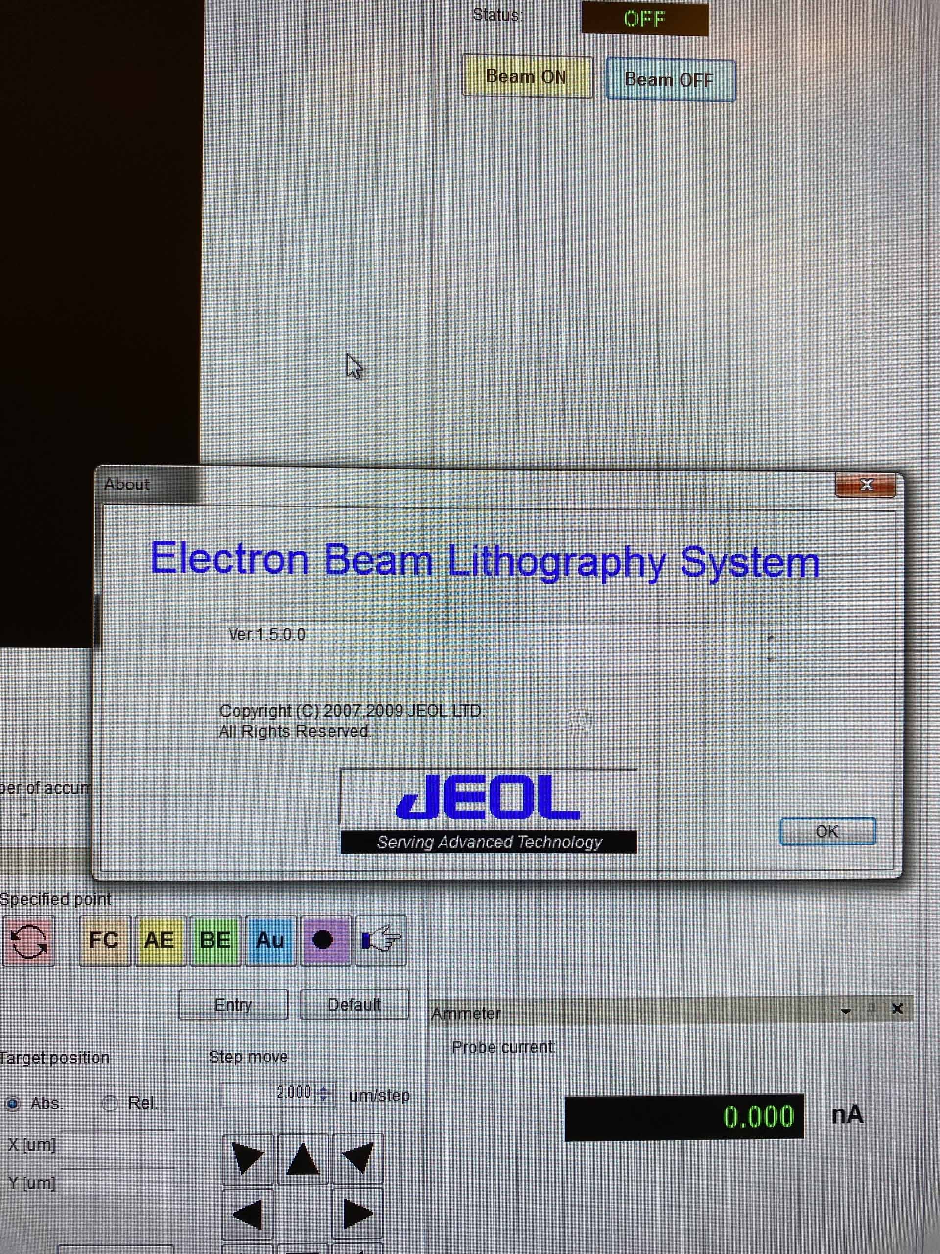 Foto Verwendet JEOL JBX-5500FS Zum Verkauf