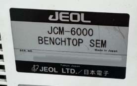 图为 已使用的 JEOL JCM 6000 待售