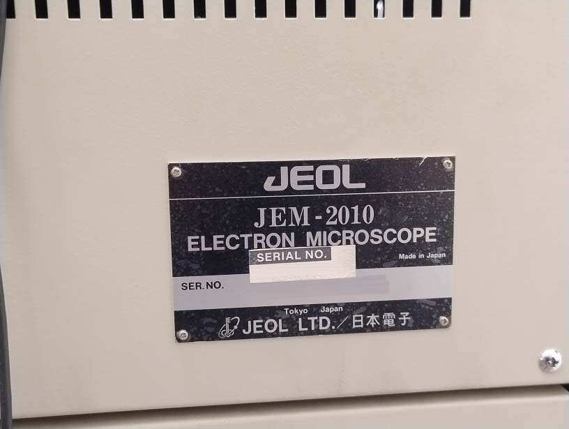 圖為 已使用的 JEOL JEM 2010 待售