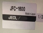 圖為 已使用的 JEOL JFC-1600 待售