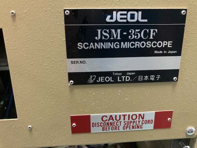 Photo Used JEOL JSM 35CF For Sale