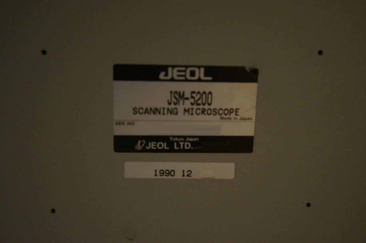 Photo Used JEOL JSM 5200 For Sale