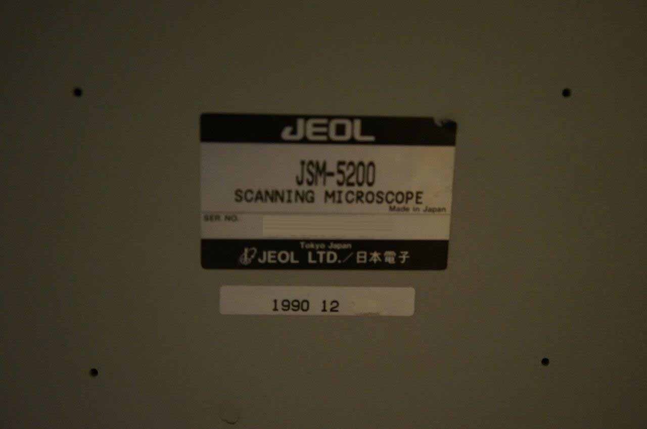 圖為 已使用的 JEOL JSM 5200 待售