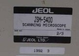 Photo Used JEOL JSM 5400 For Sale