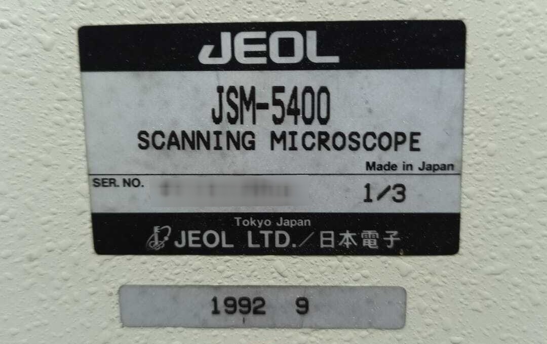 フォト（写真） 使用される JEOL JSM 5400 販売のために