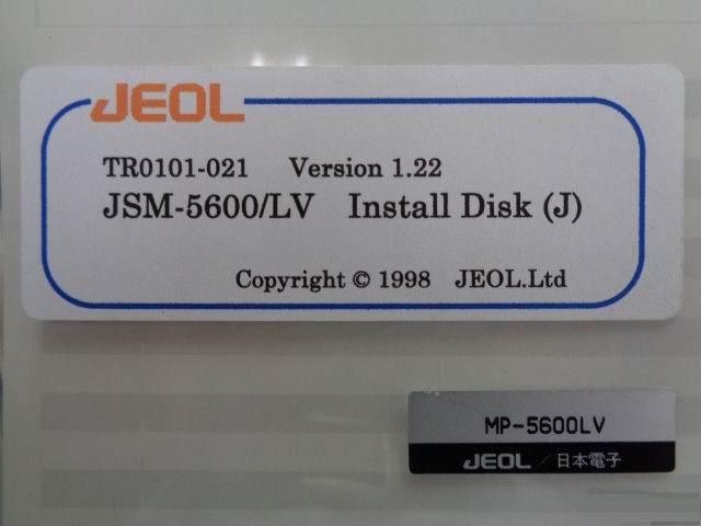 Photo Used JEOL JSM 5600LV For Sale