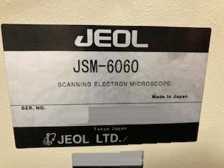 사진 사용됨 JEOL JSM 6060 판매용