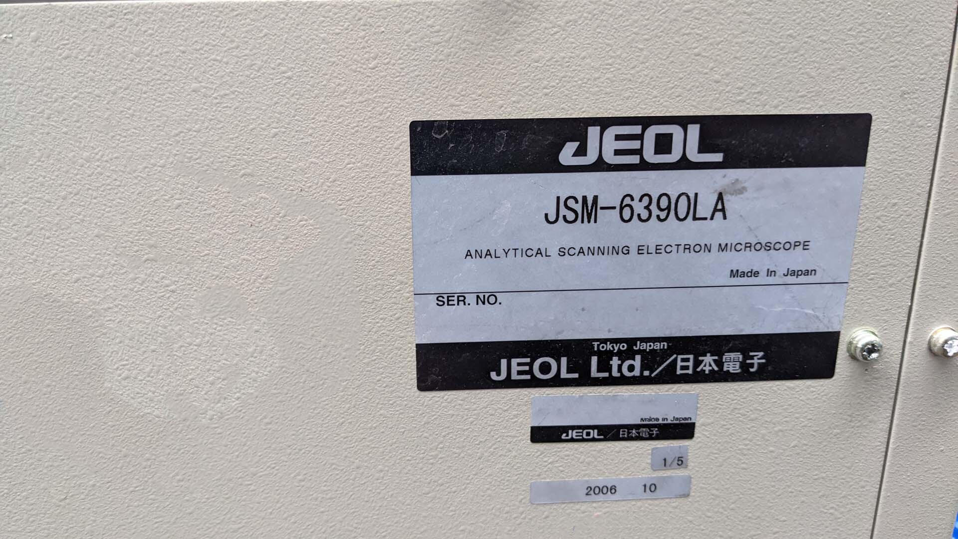图为 已使用的 JEOL JSM 6390LA 待售