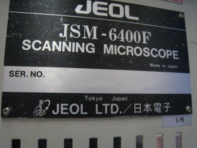 사진 사용됨 JEOL JSM 6400F 판매용