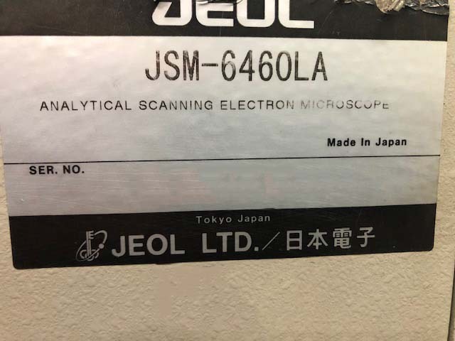 图为 已使用的 JEOL JSM 6460LA 待售