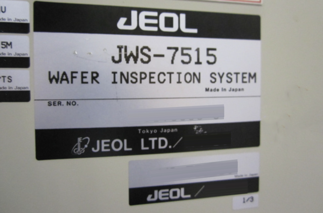 Photo Utilisé JEOL JWS 7515 À vendre
