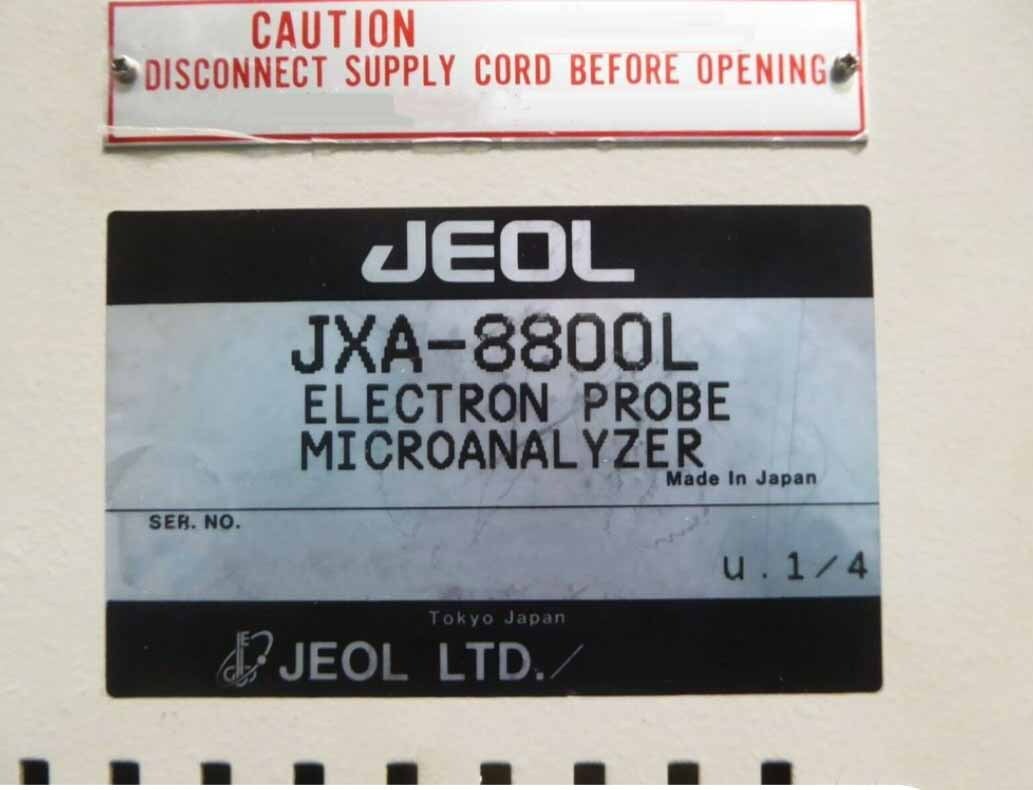Foto Verwendet JEOL JXA 8800L Zum Verkauf