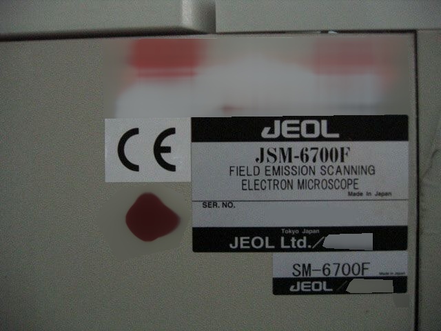 Foto Verwendet JEOL Spare parts for JSM 6700F Zum Verkauf