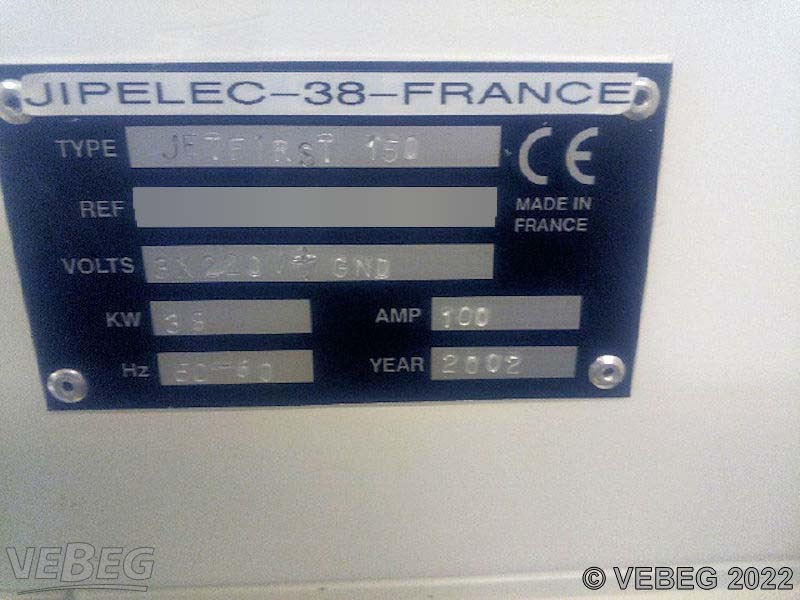 Photo Used JIPELEC Jetfirst 150 For Sale