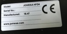フォト（写真） 使用される JOMESA HFD4 販売のために