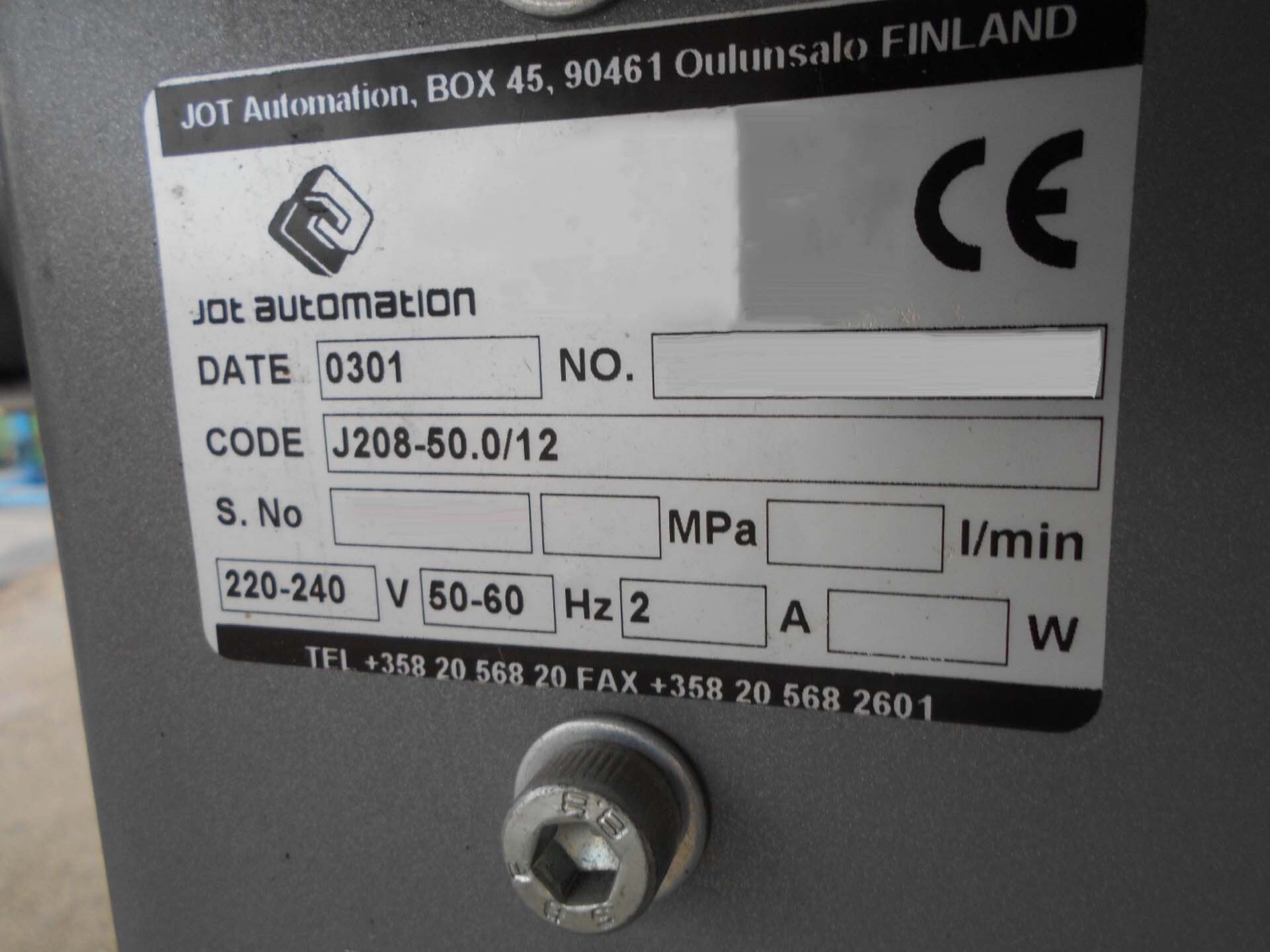 フォト（写真） 使用される JOT AUTOMATION J208-50.0/12 販売のために