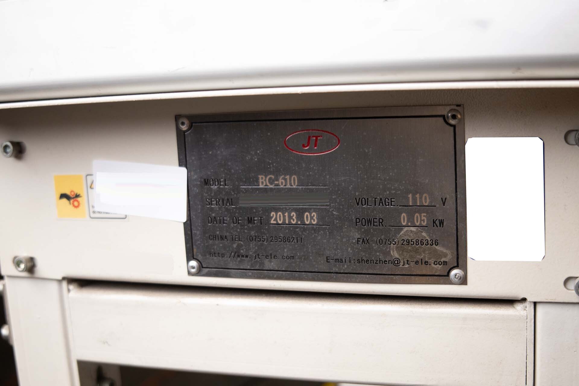 图为 已使用的 JT AUTOMATION BC-610 待售