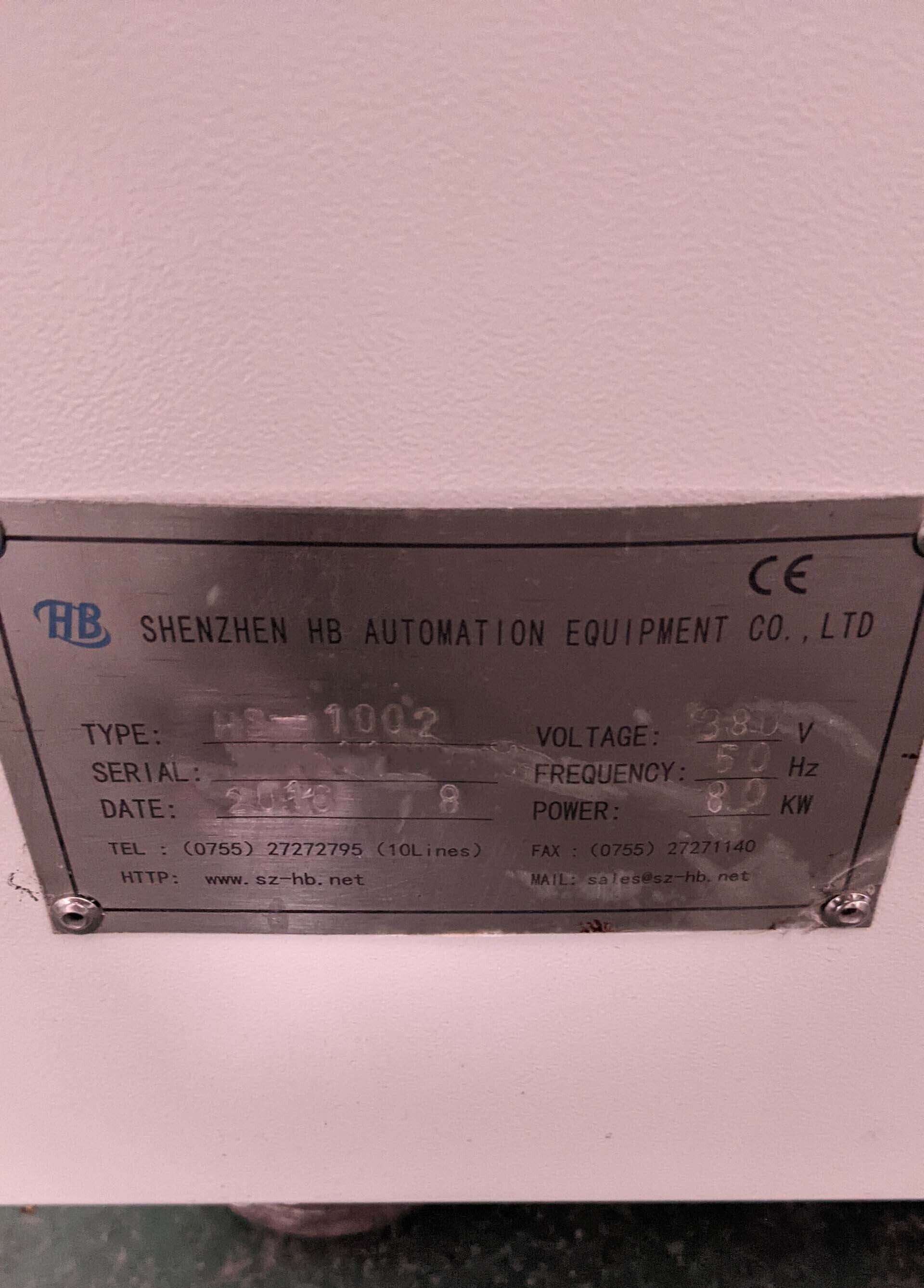 Photo Used JT AUTOMATION HS-1002 For Sale