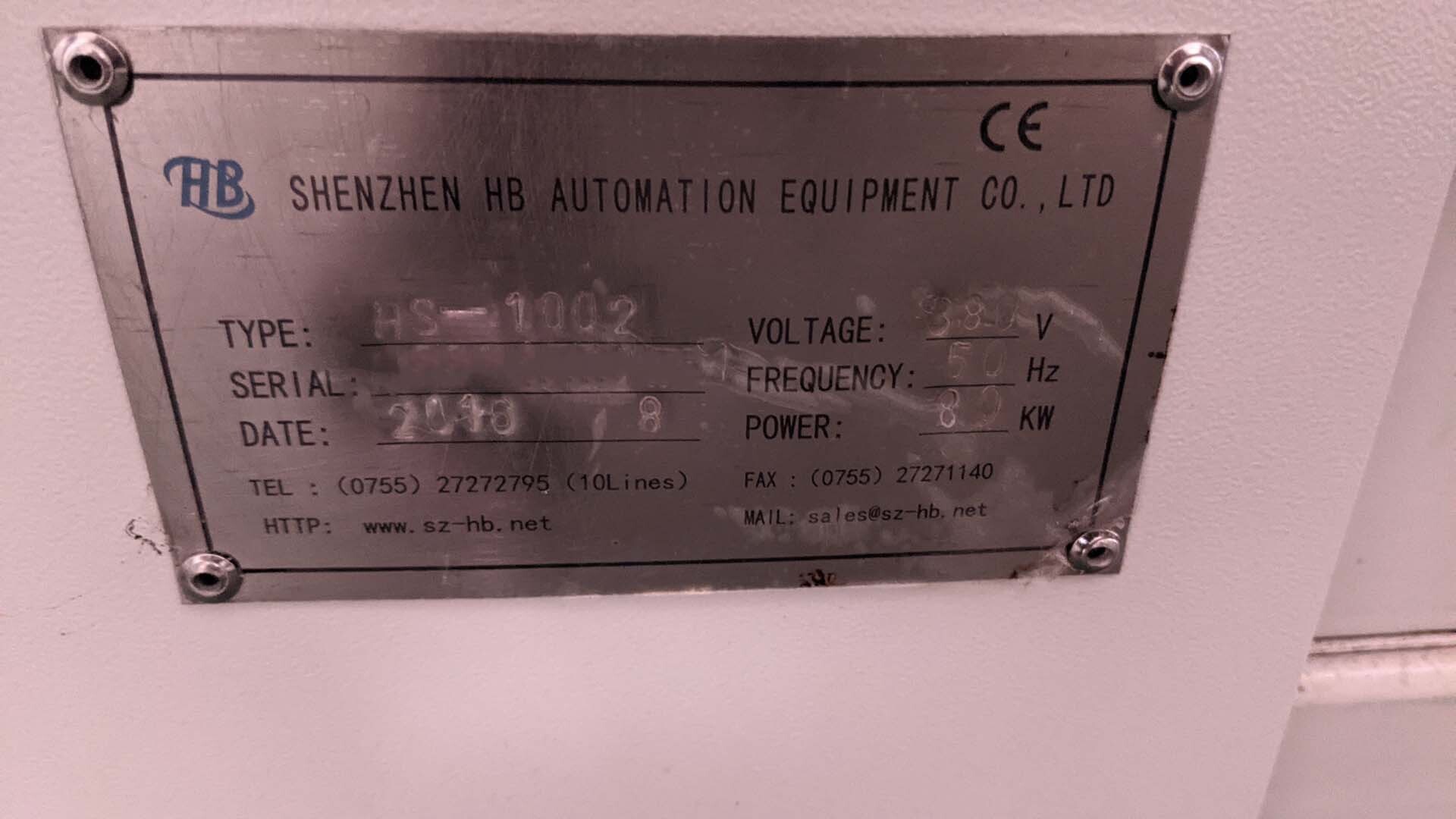 Foto Verwendet JT AUTOMATION HS-1002 Zum Verkauf