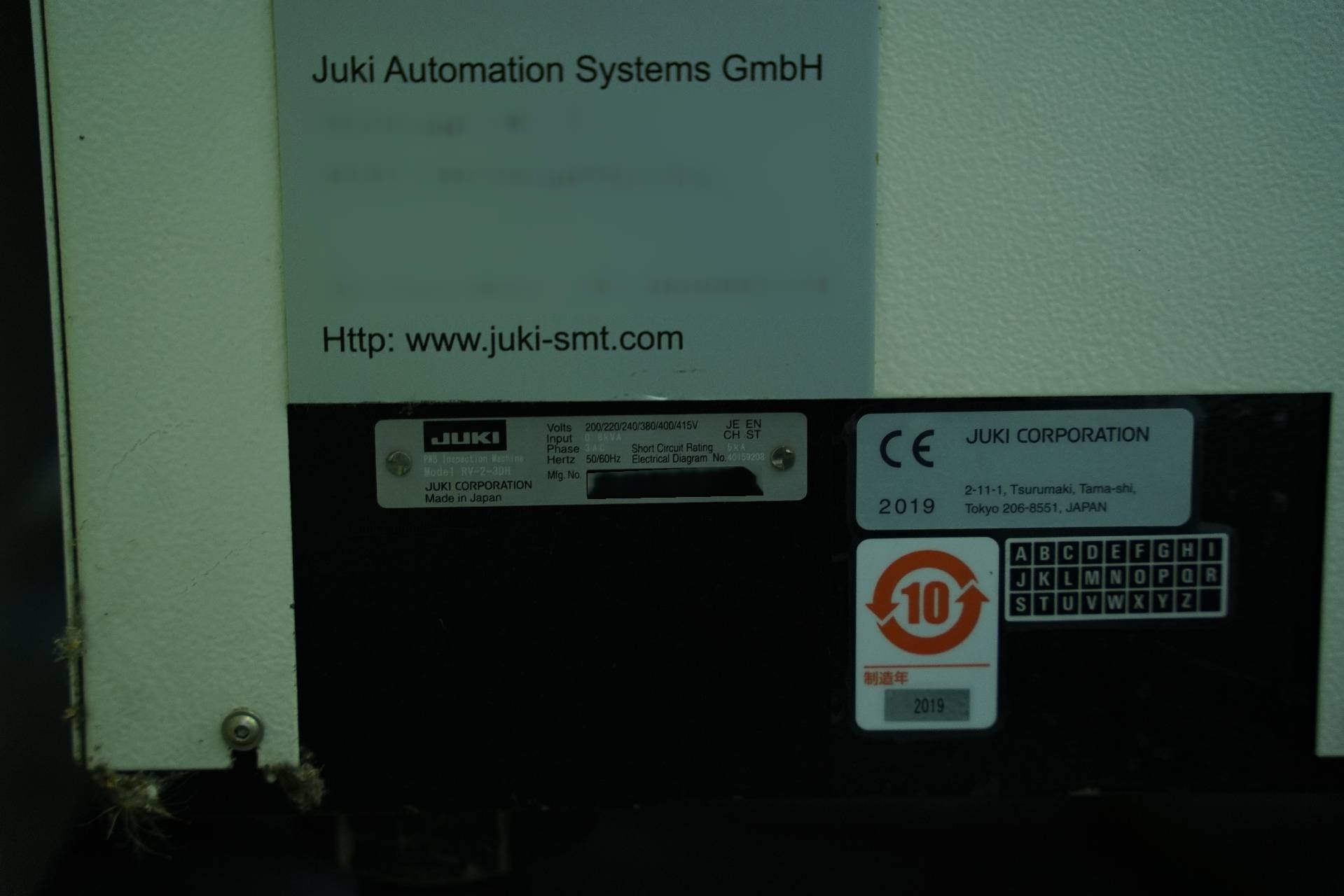 사진 사용됨 JUKI RV-2-3D 판매용