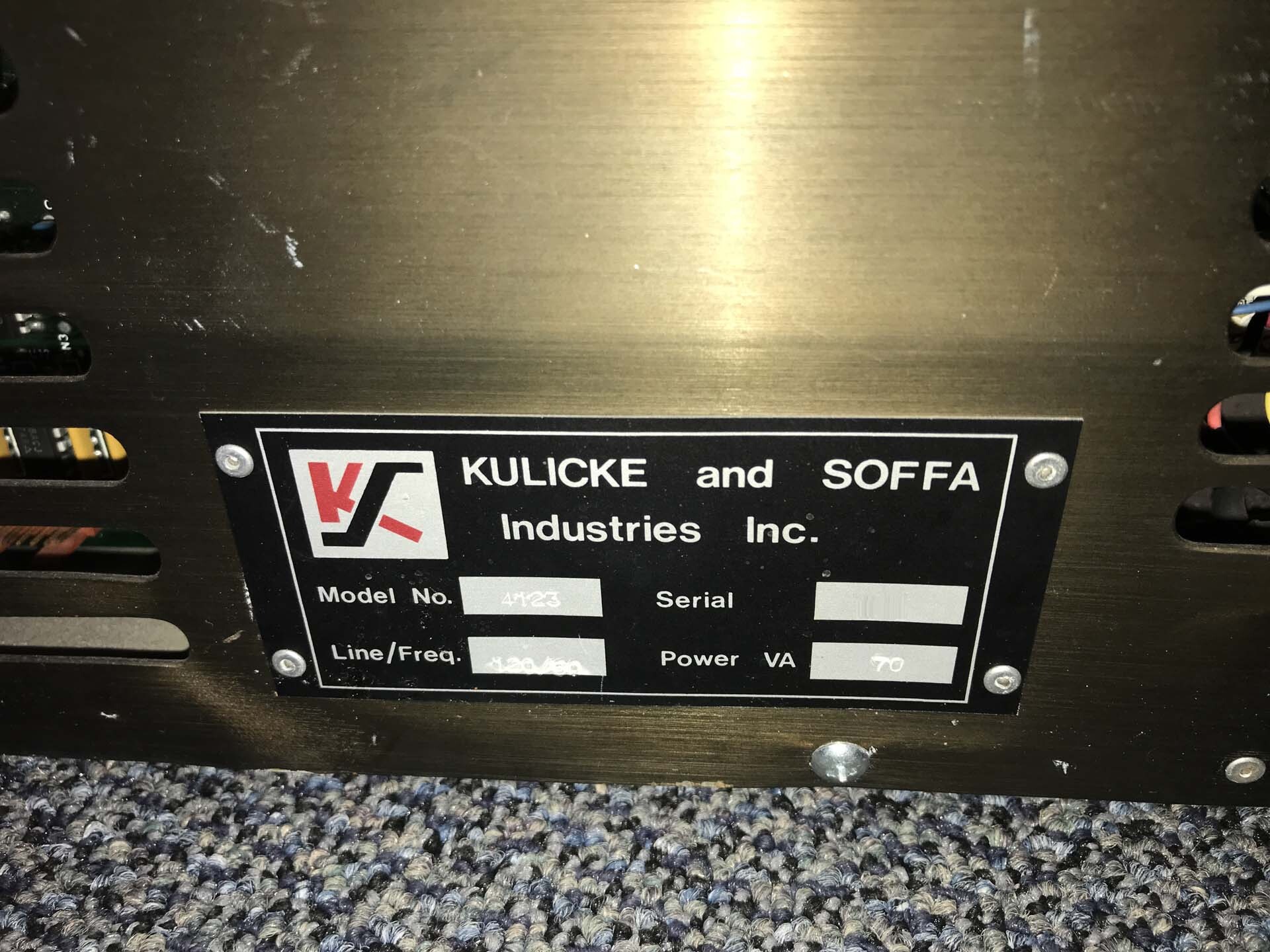 Foto Verwendet K&S 4123 Zum Verkauf
