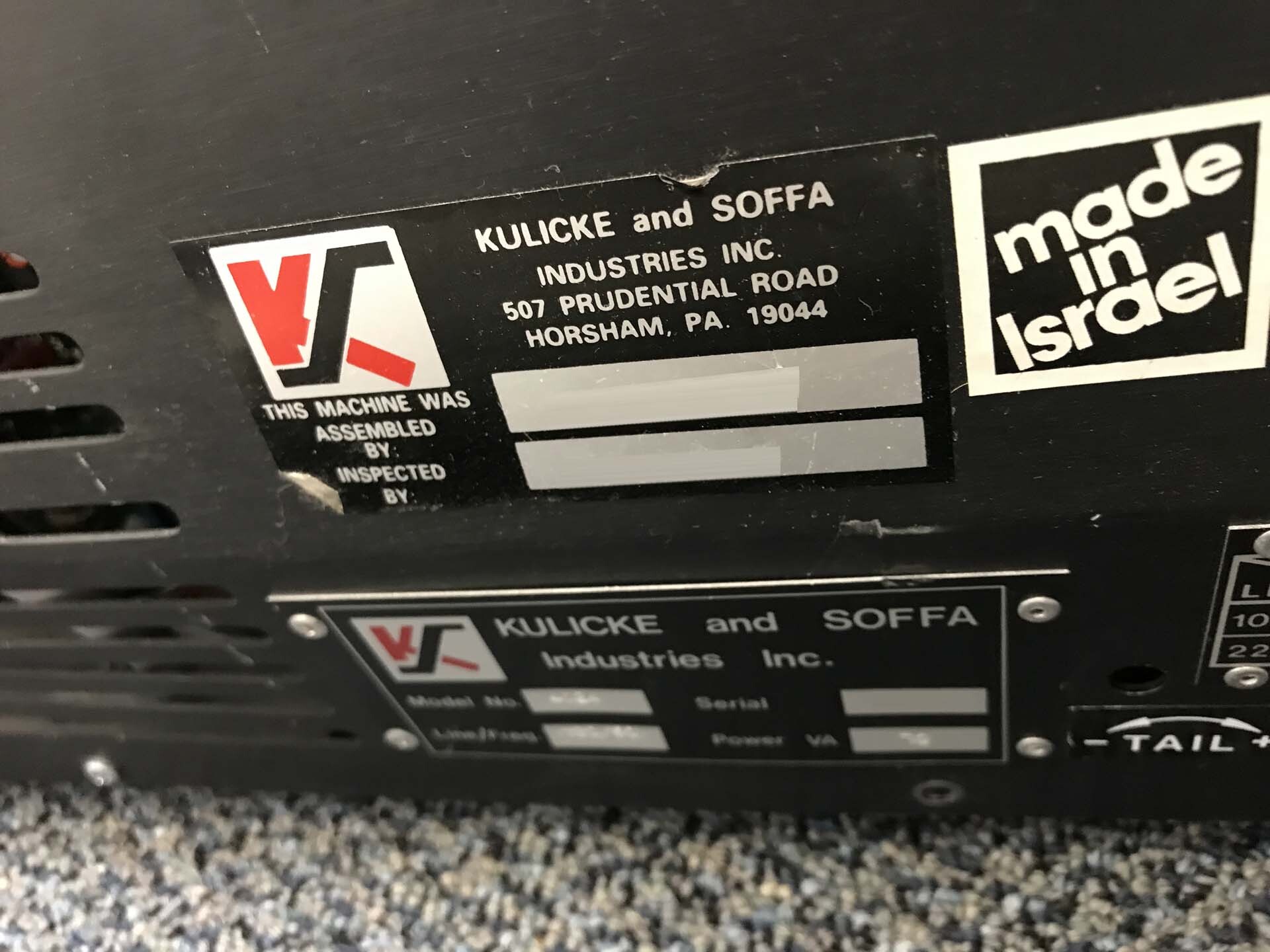 Photo Utilisé K&S 4124 À vendre
